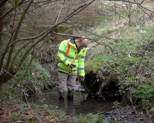Septic tank pollution
