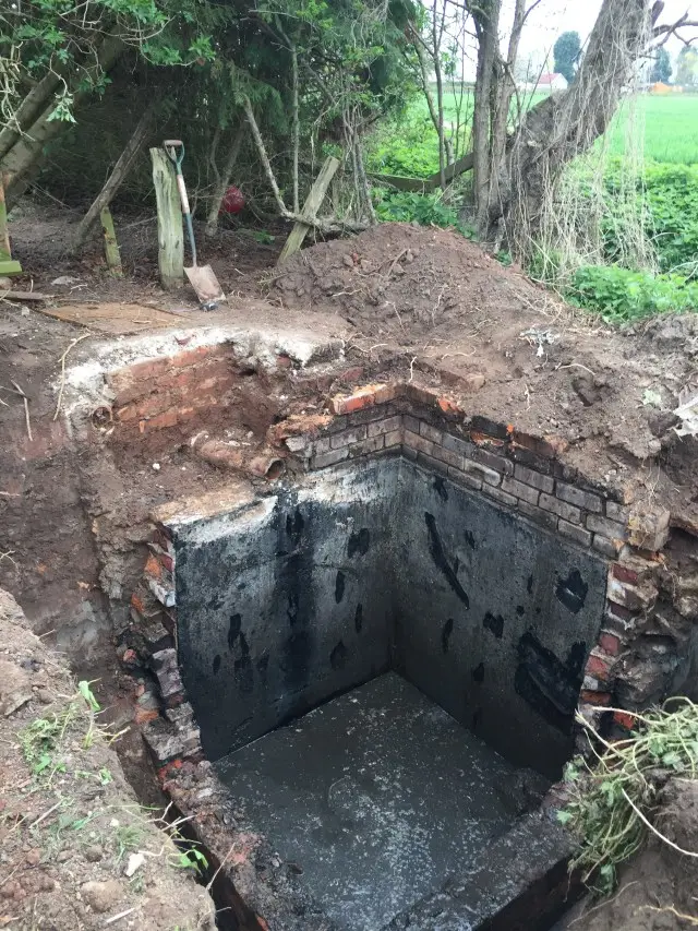 Septic tank repair