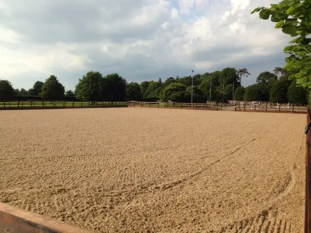 Equestrian surface drainage